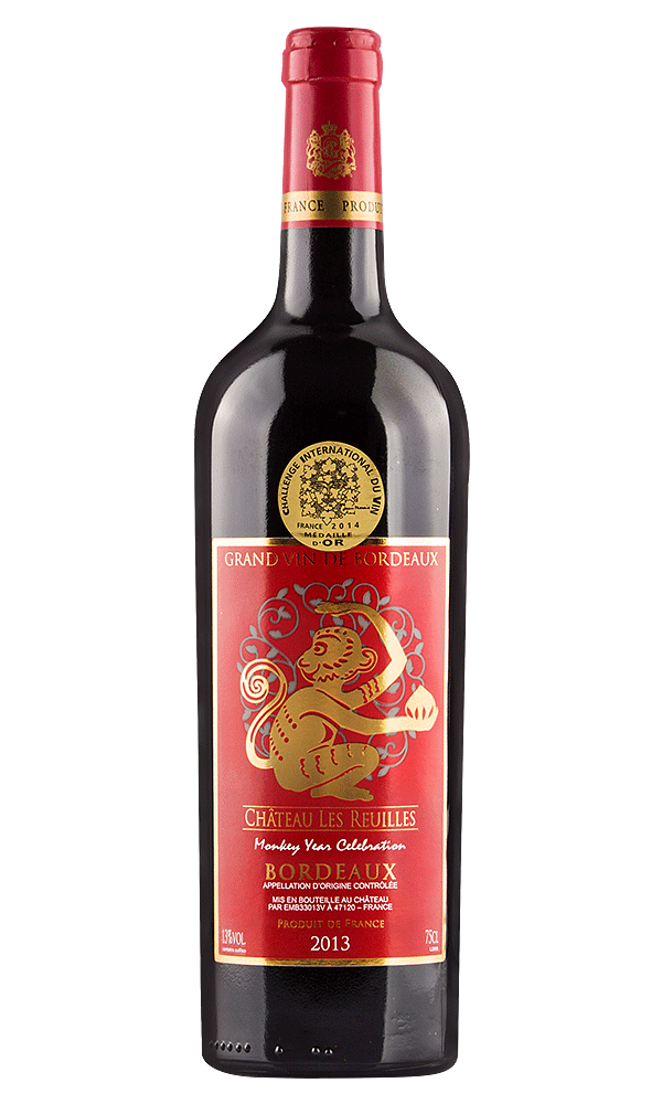 法国莱乐斯城堡猴年贺岁红葡萄酒